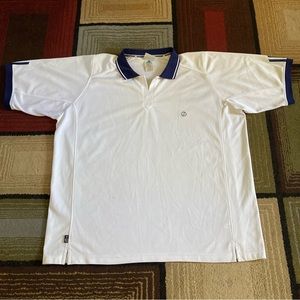 Vintage 2001 Adidas Polo Shirt Climalite Soccer Jersey Men’s Sz 2XL